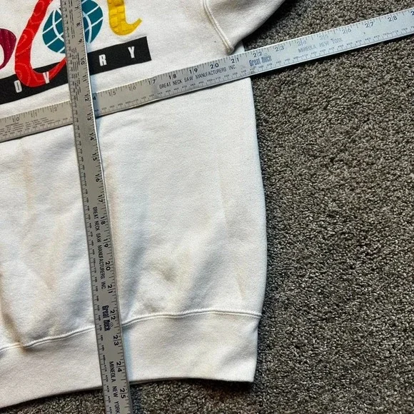 Vintage Epcot discovery Walt Disney world crewneck sweatshirt size small READ - Picture 3 of 5
